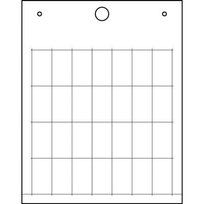 Cembre - Kennzeichnungsmaterial 49191N MG-TAA PVC 9X35MM W 49191N EISS − 825 Stück