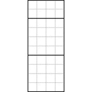 Siedle&Söhne - Montageelement für Türstation Briefkasten-Gehäuse AP BGA 611-4/10-0 W ws