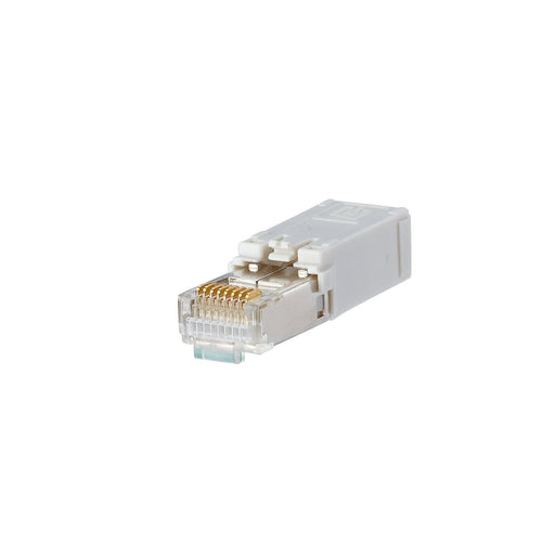 Metz Connect - Modularer Steckverbinder Steckereinsatz,Kat.6 1401500810-I RJ45,AWG27-24 − 10 Stück