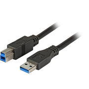 EFB-Elektronik - PC-Kabel USB3.0 HighSpeed-Kabel K5247SW.1,8 1,8m sw A-B St/St