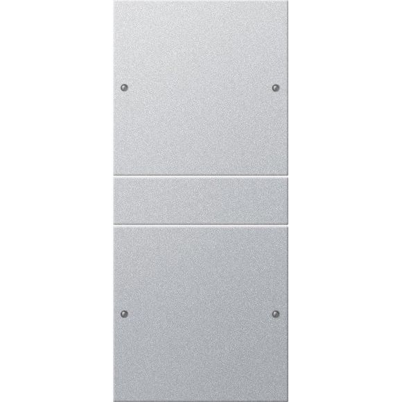 Gira - Bussystem-Tastwippe Wippenset 2fach 218226 Aluminium