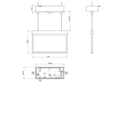 RP-Technik - Sicherheitsleuchte LED-Rettungszeichenleuchte AMDT009ML-E ZB, Edelstahloptik