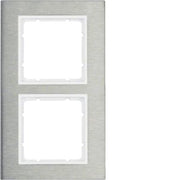 Berker - Abdeckrahmen Rahmen Eds/pows 10123609 2fach