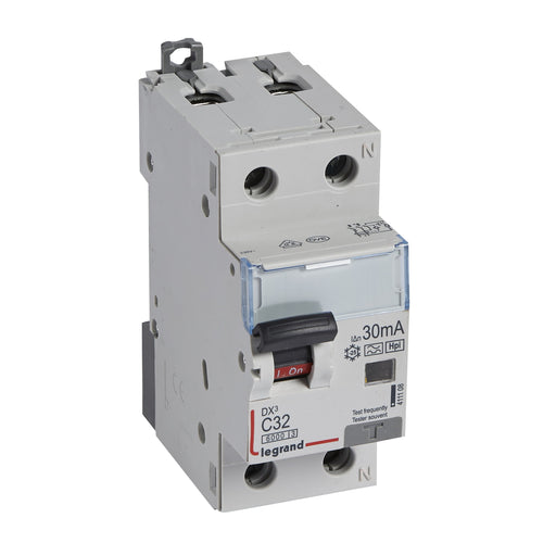 Legrand - Kombination FI-Schalter/Leitungsschutzschalter FI/LS-Schalter Legrand 411108 C-Charakt., 32A, 6kA