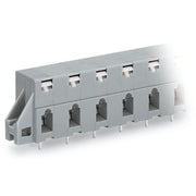 WAGO - Leiterplattenklemme 741-523 Drücker,2,5 mm²,grau − 30 Stück