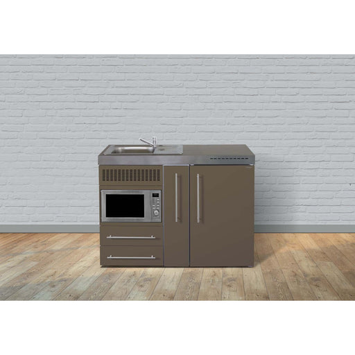 Stengel - Mini-Küche Miniküche Premiumline MPMMM120AKSMWKSreBli Mokka metallic