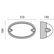 Performance in Light - Decken-/Wandleuchte Wand- und Deckenleuchte 005782 1x30W FBT TC-TSE