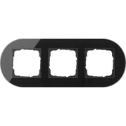 Gira - Abdeckrahmen 3f. sw 0213135