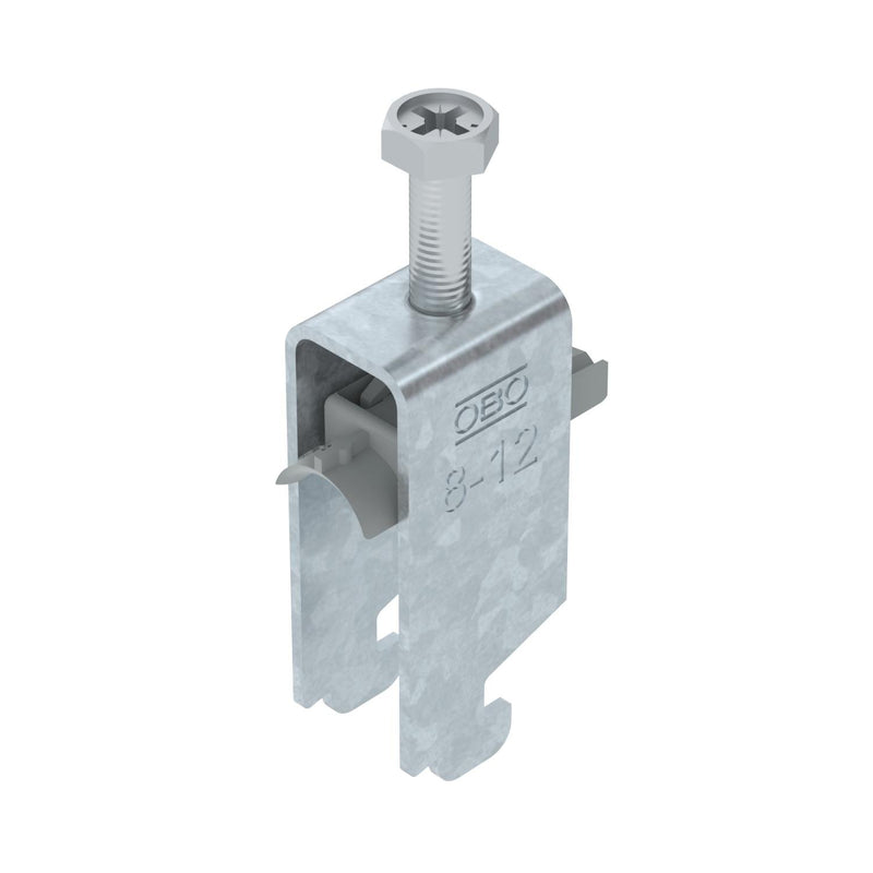 OBO Bettermann - Bügelschelle BS-N2-K-12 FT 8-12mm − 50 Stück