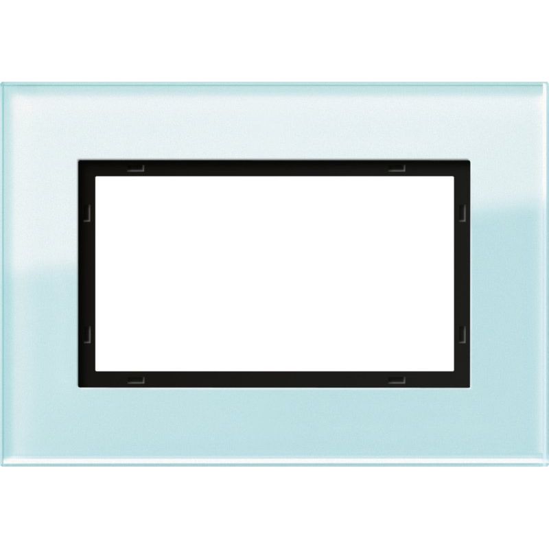 Gira - Abdeckrahmen 1 2fach 100118 Glas mint