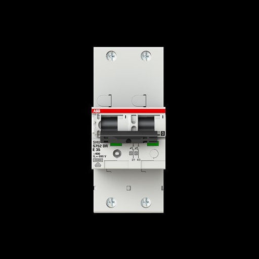 ABB Stotz S&J - Selektiver Hauptleitungsschutzschalter Haupleitungsschutzschalter S752DR-E35 35A E 25kA 2P
