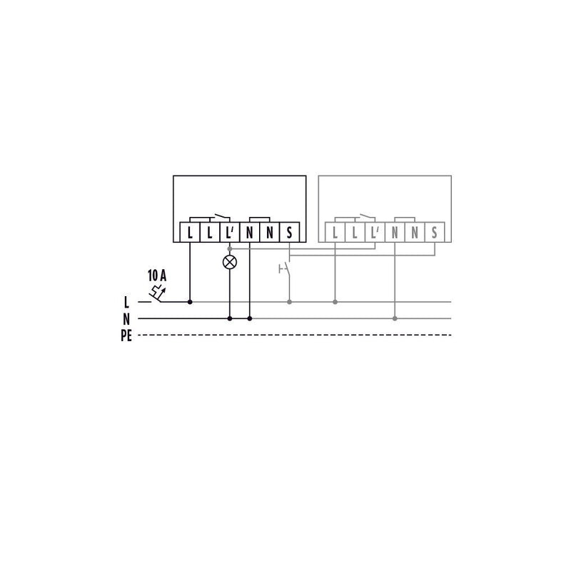 ESYLUX - Bewegungsmelder/Präsenzmelder komplett Decken-Bewegungsmelder MD 360/8 BASIC SMB AP 360° RW ca.8m