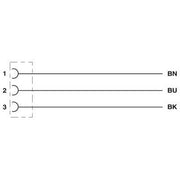 Phoenix Contact - Konfektioniertes Sensor-Aktor-Kabel Sensor-/Aktor-Kabel SAC-3P- 3,0-PUR/DTFS