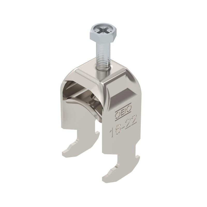 OBO Bettermann - Bügelschelle BS-H1-M-22 A2 16-22mm − 50 Stück