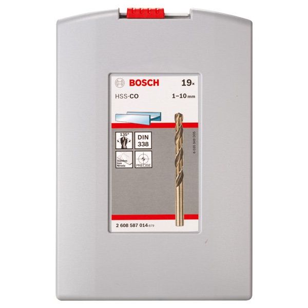 Bosch - Bohrer-Set PRO Stainless Steel HSS-Co 2608587014 Spiralbohrer-Set