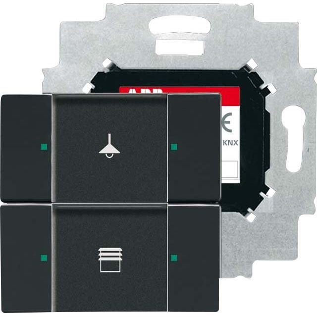 Busch-Jaeger - Bussystem-Tastsensor Bedienelement 2-fach 6126/01-81-500 anthrazit