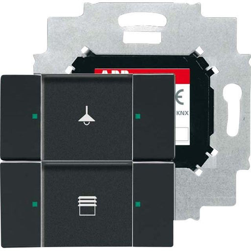 Busch-Jaeger - Bussystem-Tastsensor Bedienelement 2-fach 6126/01-81-500 anthrazit