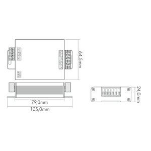 Nobile - Steuergerät für Leuchten LED RGB-Booster 12-24V 1820911212