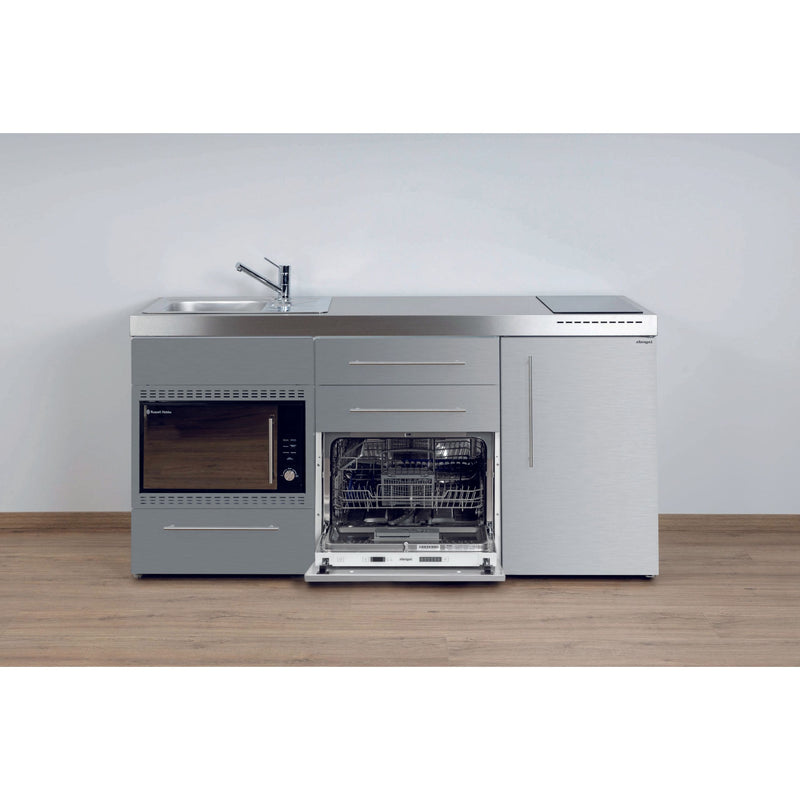 Stengel - Mini-Küche Miniküche Premiumline MPGSMOSES170GSMKFlBr Edelstahl