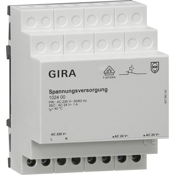 Gira - Bussystem-Spannungsversorgung Spannungsversorgung 102400