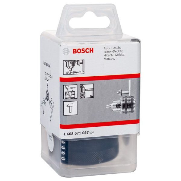 Bosch - Bohrfutter Zahnkranzbohrfutter bis 16 1608571057 mm, 5/8-Zoll 16UNF