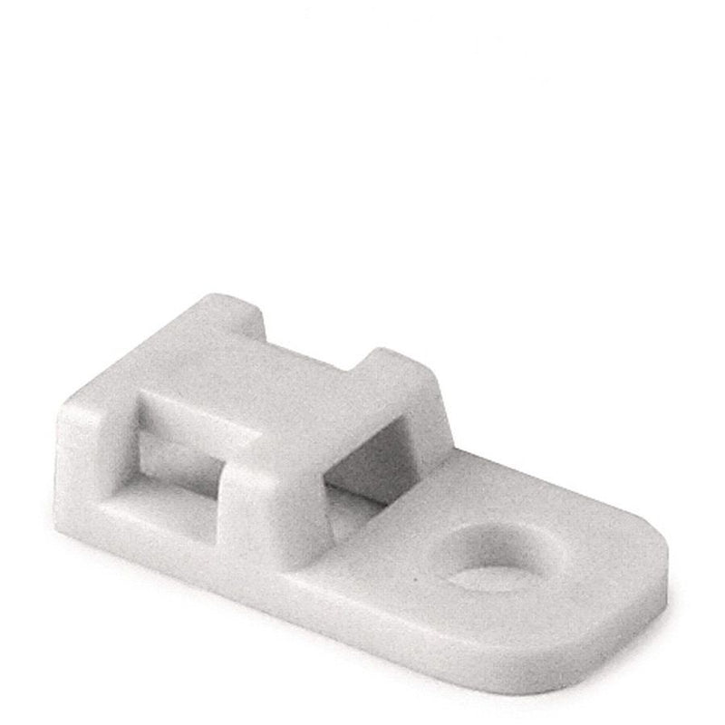 HellermannTyton - Befestigungssockel und -element für Kabelbinder Schraubsockel CTAM1-PEEK-BGE-C1 20,4 x 10,2 − 100 Stück