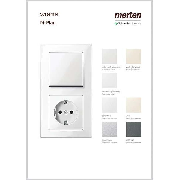 Merten - Zubehör/Ersatzteile für Installationsschalterprogramme Musterkoffermodul MEGMKM004 M-Plan