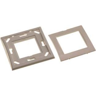 Aginode - Abdeckrahmen für Dose 45 N200.050 80x80 ws − 24 Stück