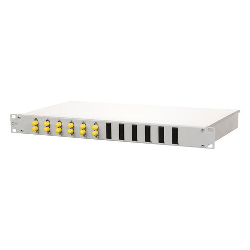 Metz Connect - Patchpanel LWL Patchfeld splice 150255D106-F 6xST-D OM3