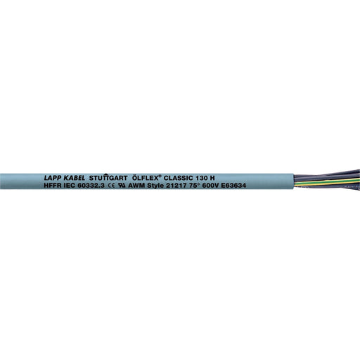 Lapp Kabel&Leitung - Energiekabel < 1 kV, für ortsveränderlichen Einsatz ÖLFLEX CLASSIC 130 H 5X1,5 1123112