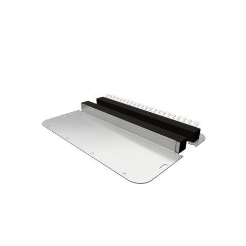 Rittal - Einführungsflansch für Kleingehäuse/Schaltschrank Flanschplatte SZ 2566.450 Metall
