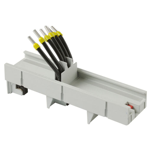 Mersen - Zubehör/Ersatzteile für elektrische Sicherungen/Sicherungshalter Geräteadapter Breite 45mm 1.001.163 An.Mittig 2 mal 3x6 − 4 Stück