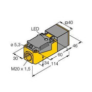 Turck - Induktiver Näherungsschalter Sensor Ni20-CP40-AD4X induktiv