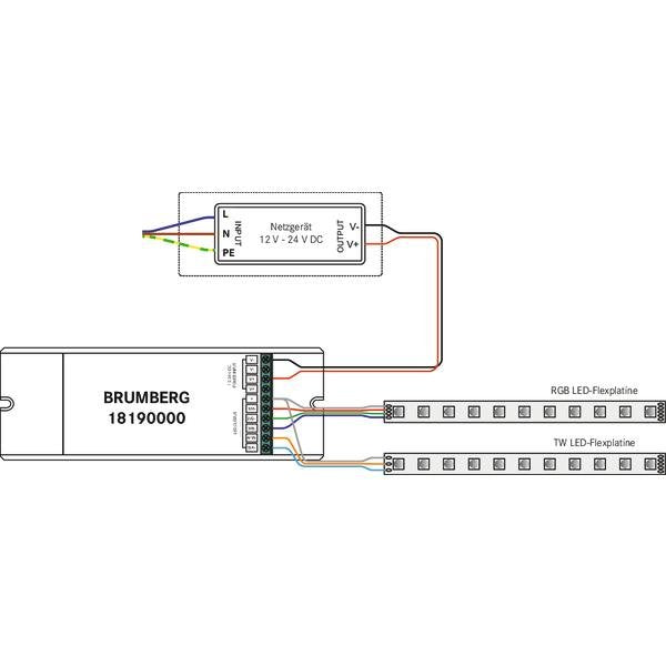 Brumberg Leuchten - LED-Betriebsgerät RGB+TW-Funk-Controller 18190000