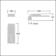 Thorn - Straßen - und Platzleuchte LED - Straßenleuchte IS XS 12L #96636152 730