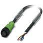 Phoenix Contact - Konfektioniertes Sensor-Aktor-Kabel Sensor-/Aktor-Kabel SAC-4P-1,5 #1442476 4-pol.RAL7021 15m