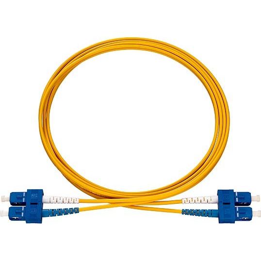 Rutenbeck - Patchkabel LWL Patchkabel SC-D/SC-D OS2 ge 2m OS2, gelb, 2m