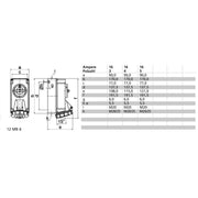 Bals Elektrotech - CEE-Steckdose abschaltbar, abgesichert (IEC 60309) CEE-Steckdose 16916 16A,5p,400V,6H,IP67