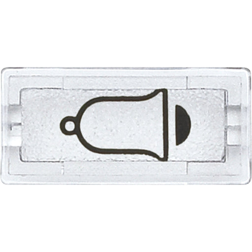 Merten - Bezeichnungsmaterial für Installationsschalterprogramme Symbol Klingel kl 395869 rechteckig