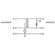 Phoenix Contact - Überspannungsableiter für Informations-/MSR-Technik Überspannungsschutzgerät 2906811