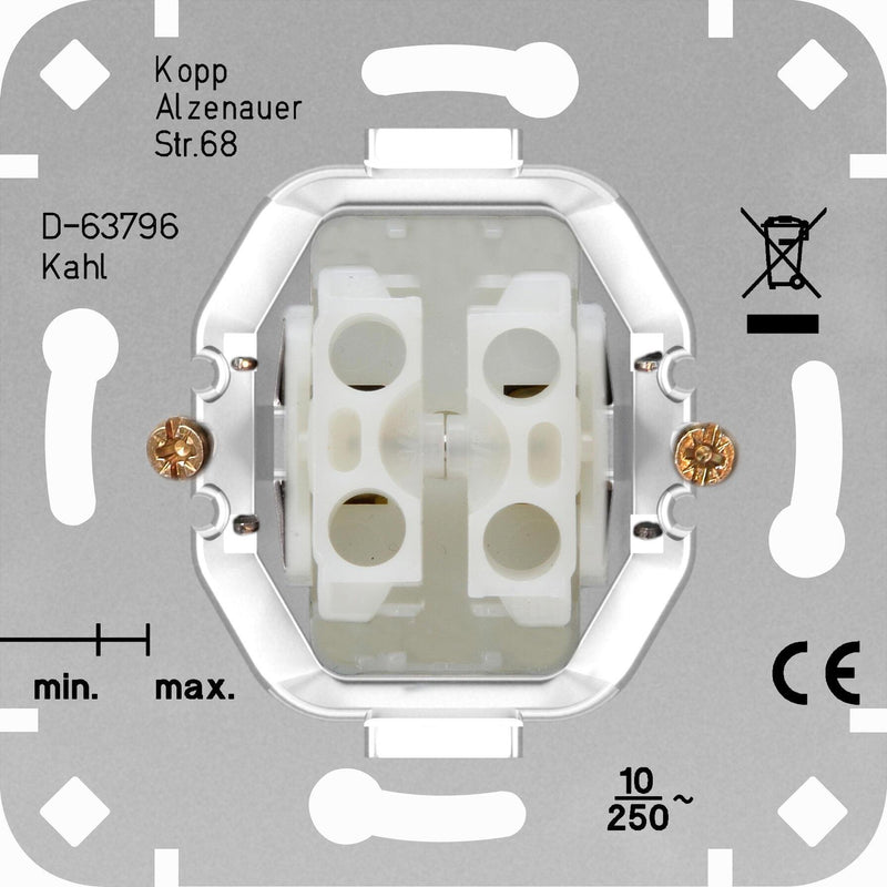 Kopp - Installationsschalter Serienschalter 503500003 250V − 10 Stück