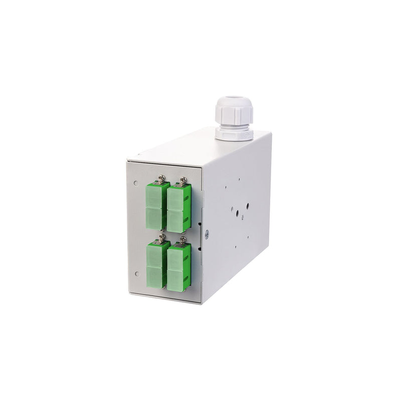 Metz Connect - Patchpanel LWL OpDAT REG K splice 4xSC-D 15024K9F204-E m. Crimpspleißhalter