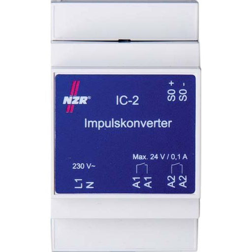 NZR - Bussystem-Ankoppler Impulsconverter IC -2 im Gehäuse S0 auf Relaiskontakt