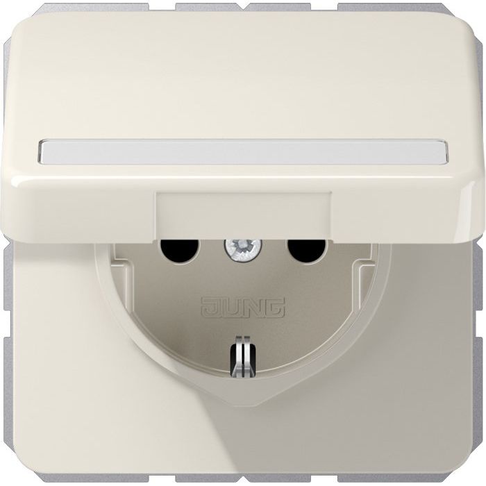 Jung - Steckdose SCHUKO-Steckdose 16A 250V CD 1520 NBFNAKL Klappdeckel