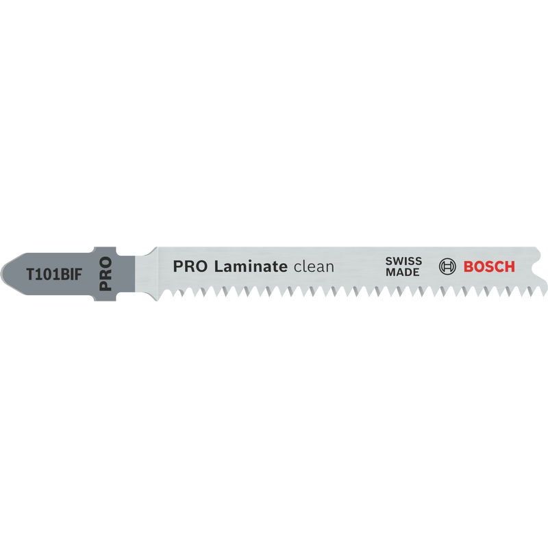 Bosch - Stichsägeblatt PRO Laminate clean T101BIF 2608655091VE(2) Stichsägeblatt 83 mm − 10 Packung