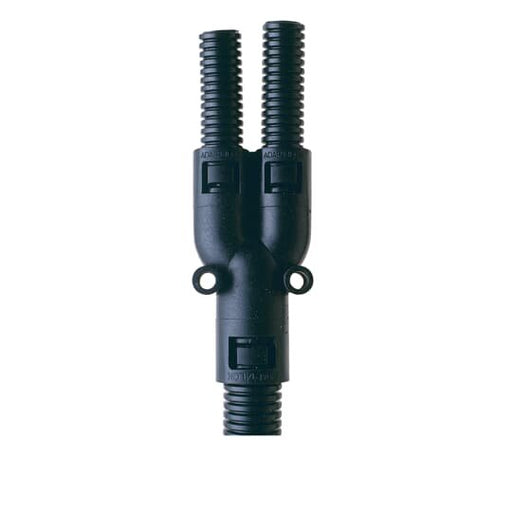 ABB Stotz S&J T&B - Verbinder für Wellschläuche Verschraubung Y-Form AL161313/Y/BL Nm16 Polyamid − 10 Stück