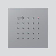 Siedle&Söhne - Funktionsmodul für Türkommunikation Electronic-Key-Lese-Modul ELM 600-0 SM silber-metallic