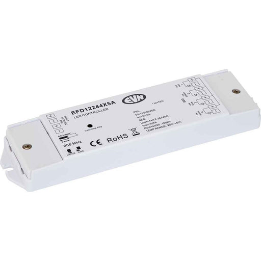 EVN Lichttechnik - Steuergerät für Leuchten LED-Funk-Steuerung EFD12244X5A 868MHz 240-720W