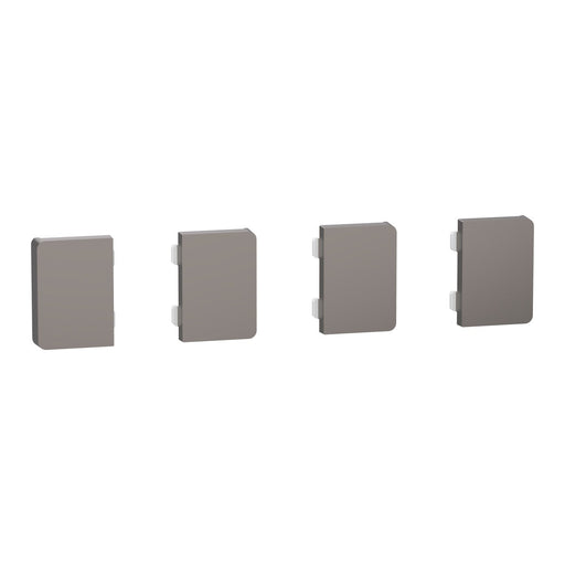 Merten - Abdeckung/Bedienelement für Installationsschalterprogramme Tastsensor 4f MEG6194-6050 Nickelmetallic