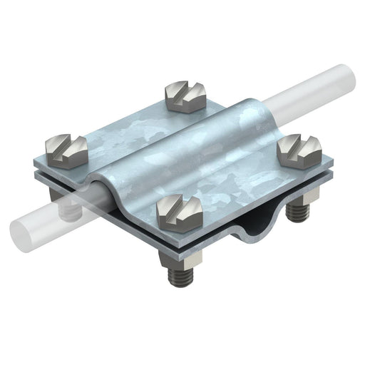 OBO Bettermann - Verbinder für Blitzschutz Kreuzverbinder 251 8-10 8-10x8-10,vz